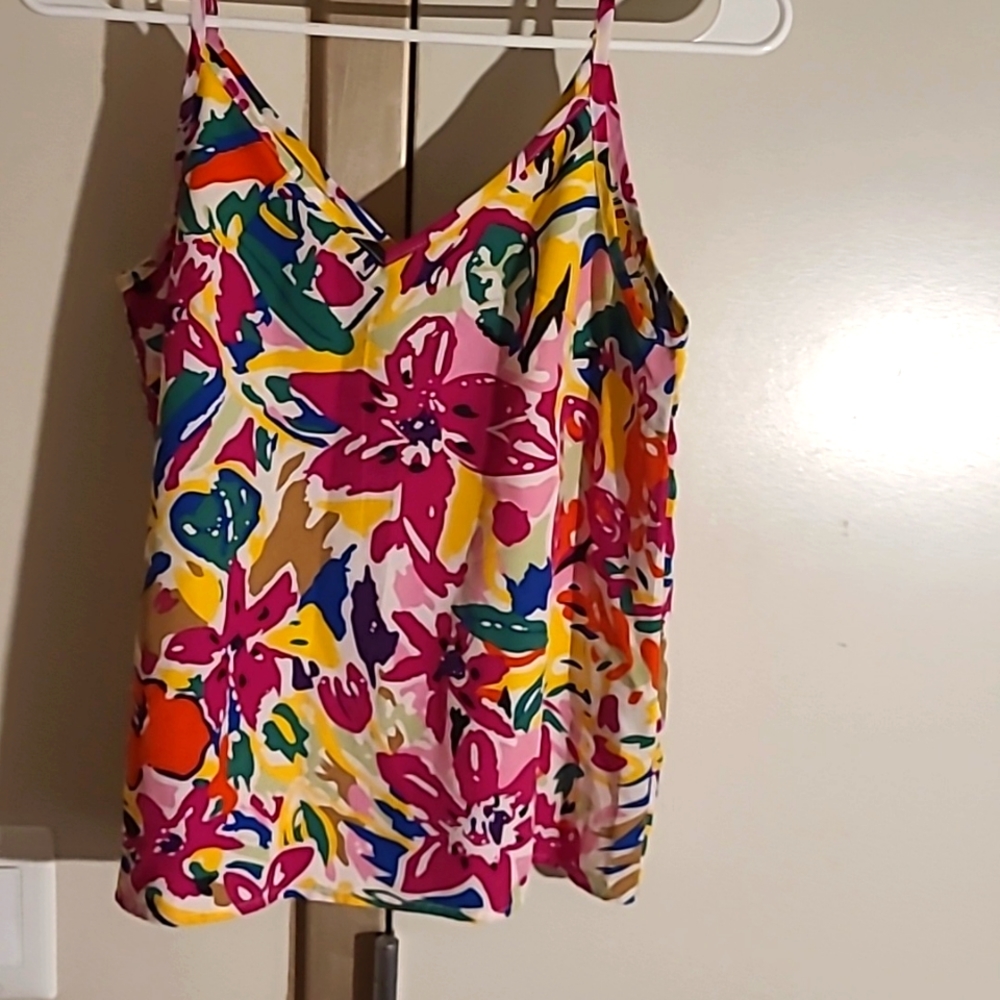 Floral Tank Blouse